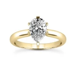 14K White Gold Engagement Ring Mounting And Band Set Band: 2.4mm, Mount.: 2.5mm -Fashion Accessories Shop 14k gold engagement ring mounting and band set p 23228 back yellow 20220426