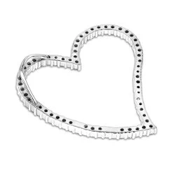 14K White Gold Floating Diamond Heart Pendant 1.25ct -Fashion Accessories Shop 14k gold floating diamond heart pendant 146ct p 5921 backwh