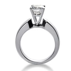 14K White Gold Four-Prong Solitaire Engagement Ring 0.40ct 2.03mm 15 14K White Gold Four-Prong Solitaire Engagement Ring 0.40ct 2.03mm -Fashion Accessories Shop 14k gold four prong solitaire engagement ring 040ct p 23440 additional white