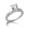 14K White Gold Four-Prong Solitaire Engagement Ring 0.40ct 2.03mm -Fashion Accessories Shop 14k gold four prong solitaire engagement ring 040ct p 23440 white 20220426