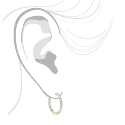 14K White Gold Inside Out Diamond Hoop Earrings 2 Carats -Fashion Accessories Shop 14k gold inside out diamond hoop earrings 263ct p 6143 bodye