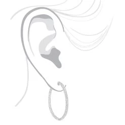 14K White Gold Inside Out Diamond Hoop Earrings 5.40ct -Fashion Accessories Shop 14k gold inside out diamond hoop earrings 540ct p 6198 bodwh