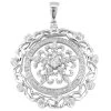 14K White Gold Ladies Circle Diamond Necklace 1.12ct -Fashion Accessories Shop 14k gold ladies circle diamond necklace 112ct p 28191 white 20220426