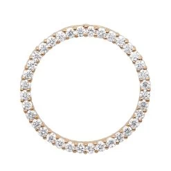 14K Yellow Gold Ladies Circle Diamond Pendant 1.80ct -Fashion Accessories Shop 14k gold ladies circle diamond pendant 180ct p 28226 ro