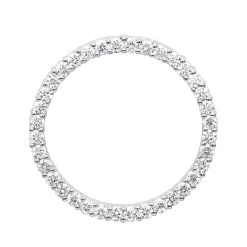 14K Yellow Gold Ladies Circle Diamond Pendant 1.80ct -Fashion Accessories Shop 14k gold ladies circle diamond pendant 180ct p 28226 wh