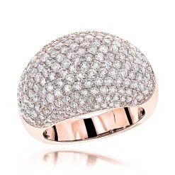 14K White Gold Ladies Designer Pave Diamond Ring 3.5ct 10 14K White Gold Ladies Designer Pave Diamond Ring 3.5ct -Fashion Accessories Shop 14k gold ladies designer pave diamond ring 395ct ro