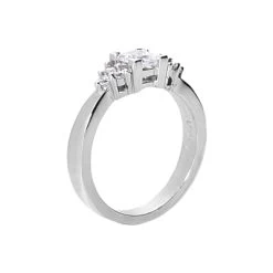 Thin 14K White Gold Ladies Diamond Ring 0.65ct -Fashion Accessories Shop 14k gold ladies diamond ring 065ct p 29573 back white