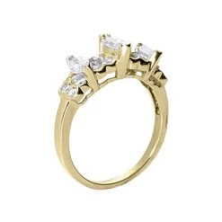 14K White Gold Ladies Diamond Ring 0.83ct -Fashion Accessories Shop 14k gold ladies diamond ring 083ct p 29258 back yellow