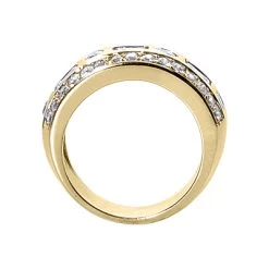 14K White Gold Ladies Diamond Ring 1.24ct 8.9mm -Fashion Accessories Shop 14k gold ladies diamond ring 124ct p 29637 back yellow