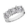 14K White Gold Ladies Diamond Ring 1.74ct