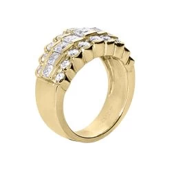 14K White Gold Ladies Diamond Ring 2.02ct -Fashion Accessories Shop 14k gold ladies diamond ring 202ct p 29512 back yellow