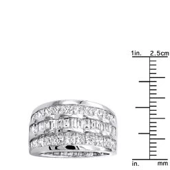 14K White Gold Ladies Diamond Ring 3.72ct -Fashion Accessories Shop 14k gold ladies diamond ring 372ct p 29657 rulerwh