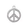 14K White Gold Ladies Peace Diamond Necklace 0.48ct -Fashion Accessories Shop 14k gold ladies peace diamond necklace 048ct p 28193 white 20220426