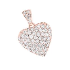 14K White Gold Pave Diamond Heart Pendant 2ct -Fashion Accessories Shop 14k gold pave diamond heart pendant 2ct p 27684 ro