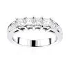 14K White Gold Princess Cut Diamond Wedding Band For Women 1.85ct -Fashion Accessories Shop 14k gold princess cut diamond wedding band for women 185ct mainwh