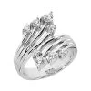 14K White Gold Right Hand Diamond Ladies Ring 0.42ct -Fashion Accessories Shop 14k gold right hand diamond ladies ring 042ct p 29813 white