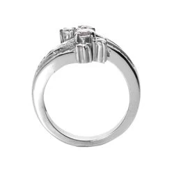 14K White Gold Right Hand Diamond Ladies Ring 0.79ct -Fashion Accessories Shop 14k gold right hand diamond ladies ring 079ct p 29801 back white