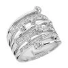 14K White Gold Right Hand Diamond Ladies Ring 1.23ct -Fashion Accessories Shop 14k gold right hand diamond ladies ring 123ct p 29736 white
