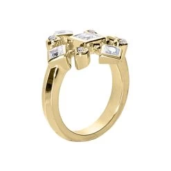 14K White Gold Right Hand Diamond Ring 1.20ct -Fashion Accessories Shop 14k gold right hand diamond ring 120ct p 29751 back yellow