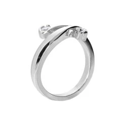 14K White Gold Right Hand Ladies Diamond Ring 0.20ct -Fashion Accessories Shop 14k gold right hand ladies diamond ring 020ct p 29793 back white