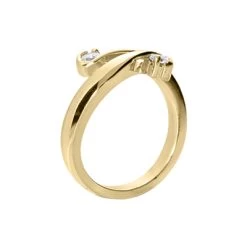 14K White Gold Right Hand Ladies Diamond Ring 0.20ct -Fashion Accessories Shop 14k gold right hand ladies diamond ring 020ct p 29793 back yellow