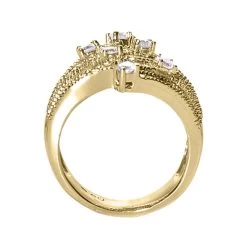 14K White Gold Right Hand Ladies Diamond Ring 0.94ct -Fashion Accessories Shop 14k gold right hand ladies diamond ring 094ct p 29774 back yellow
