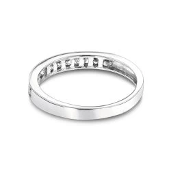 Thin 14K White Gold Round Cut Women's Diamond Wedding Band Ring 0.36ct -Fashion Accessories Shop 14k gold round cut diamond wedding band ring 036ct p 5831 backwh