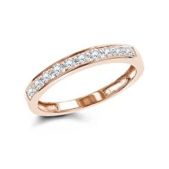 Thin 14K White Gold Round Cut Women's Diamond Wedding Band Ring 0.36ct -Fashion Accessories Shop 14k gold round cut diamond wedding band ring 036ct p 5831 ro