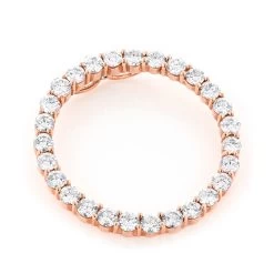 Round Diamond Circle Of Love Pendant 4.4ct 14K Yellow Gold -Fashion Accessories Shop 14k gold round diamond circle of love pendant 440ct p 5922 ro