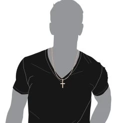 14K White Gold Round Diamond Cross Necklace 1.36ct -Fashion Accessories Shop 14k gold round diamond cross necklace 136ct p 26526 bodro