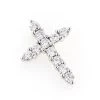 14K White Gold Round Diamond Cross Pendant 1.32ct 17.5mm -Fashion Accessories Shop 14k gold round diamond cross pendant 132ct p 26508 wh