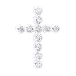 14K Yellow Gold Round Diamond Cross Pendant 1.32ct 24mm 11 14K Yellow Gold Round Diamond Cross Pendant 1.32ct 24mm -Fashion Accessories Shop 14k gold round diamond cross pendant 132ct p 26520 wh