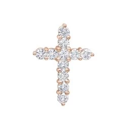 14K White Gold Round Diamond Cross Pendant 1.65ct -Fashion Accessories Shop 14k gold round diamond cross pendant 165ct p 26510 ro