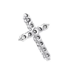 14K Yellow Gold Round Diamond Cross Pendant 3.30ct 11 14K Yellow Gold Round Diamond Cross Pendant 3.30ct -Fashion Accessories Shop 14k gold round diamond cross pendant 330ct p 26505 backwh