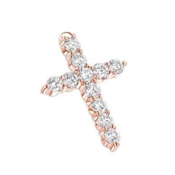 14K Yellow Gold Round Diamond Cross Pendant 3.30ct 10 14K Yellow Gold Round Diamond Cross Pendant 3.30ct -Fashion Accessories Shop 14k gold round diamond cross pendant 330ct p 26505 ro