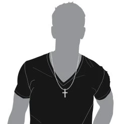 14K Yellow Gold Round Diamond Cross Pendant 4.40ct -Fashion Accessories Shop 14k gold round diamond cross pendant 440ct p 26503 bodwh