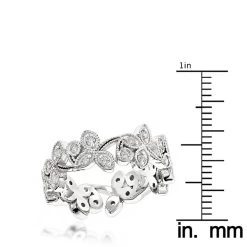 14K White Gold Round Diamond Eternity Band 0.48ct -Fashion Accessories Shop 14k gold round diamond eternity band 048ct p 24857 rulerwh