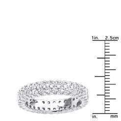 14K White Gold Round Diamond Eternity Band 1.74ct 12 14K White Gold Round Diamond Eternity Band 1.74ct -Fashion Accessories Shop 14k gold round diamond eternity band 174ct p 24850 rulerwh