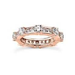14K White Gold Round Diamond Eternity Band 1.89ct -Fashion Accessories Shop 14k gold round diamond eternity band 189ct p 24879 rose 20220426