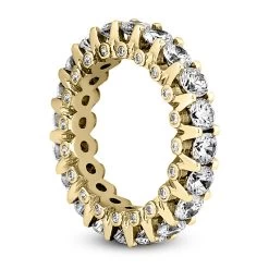 14K White Gold Round Diamond Eternity Band 3.20ct -Fashion Accessories Shop 14k gold round diamond eternity band 320ct p 24861 back yellow 20220426
