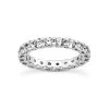 14K White Gold Round Diamond Eternity Band 4.50ct -Fashion Accessories Shop 14k gold round diamond eternity band 450ct p 24819 white 20220426