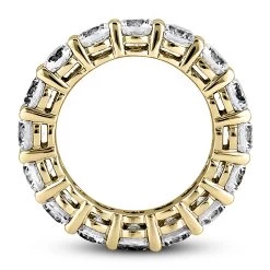 Thin 14K White Gold Round Diamond Eternity Band 5.60ct -Fashion Accessories Shop 14k gold round diamond eternity band 560ct p 24814 additional yellow