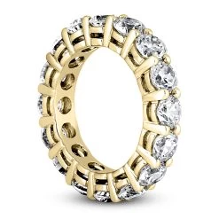 Thin 14K White Gold Round Diamond Eternity Band 5.60ct -Fashion Accessories Shop 14k gold round diamond eternity band 560ct p 24814 back yellow 20220426