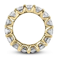 14K White Gold Round Diamond Eternity Band 6.75ct -Fashion Accessories Shop 14k gold round diamond eternity band 675ct p 24826 additional yellow