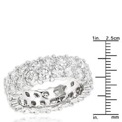 14K Yellow Gold Round Diamond Eternity Band 6ct -Fashion Accessories Shop 14k gold round diamond eternity band 6ct p 24827 rulerwh