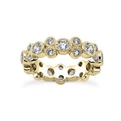 14K White Gold Round Diamond Eternity Ring 1.44ct -Fashion Accessories Shop 14k gold round diamond eternity ring 144ct p 24906 yellow 20220426