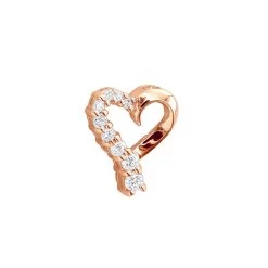 14K Yellow Gold Round Diamond Floating Heart Pendant 0.25ct -Fashion Accessories Shop 14k gold round diamond floating heart pendant 025ct p 27715 ro 20191215