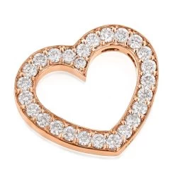 14K Yellow Gold Round Diamond Floating Heart Pendant 1.25ct -Fashion Accessories Shop 14k gold round diamond floating heart pendant 138ct p 5888 ro 20210915