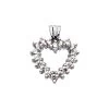 14K White Gold Round Diamond Heart Pendant 0.63ct -Fashion Accessories Shop 14k gold round diamond heart pendant 063ct p 27808 white 20220426