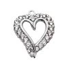 14K White Gold Round Diamond Open Heart Pendant 1.60ct -Fashion Accessories Shop 14k gold round diamond heart pendant 160ct p 27821 white 20220426